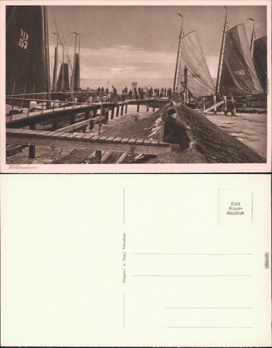 Cartolina edam volendam lotto - cartolina,