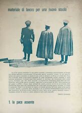 Materiale di lavoro per la nuova scuola, 1. La pace assente, Editore Luciano Man