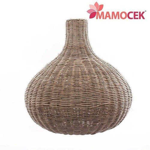 Lampadario vimini giunco - lampadario,