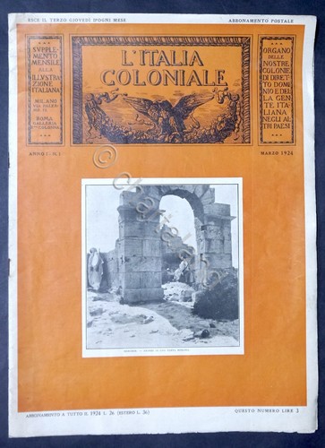 Rivista italia coloniale - -,