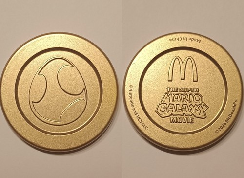 Moneta mcdonald mario - mcdonald's, happy