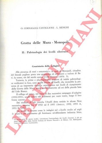 Cornaggia castiglioni - o.,
