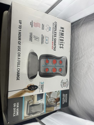 Homedics cordless shiatsu back - homedics,