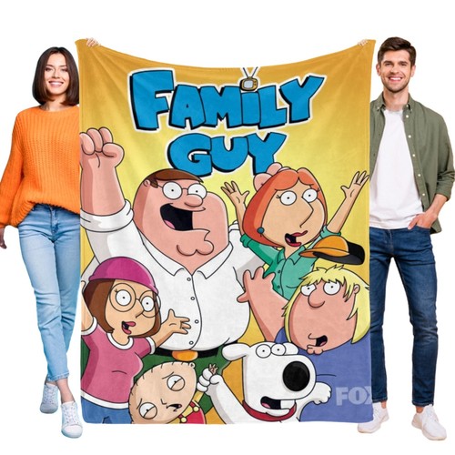 Coperta family guy flanella - family, in