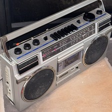 Vintage sanyo 9927k boombox - sanyo,