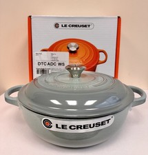 Stufato Le Creuset Marmite Firmato - 2,5 Qt, 22 Cm Sale Marino Nuovo con scatola