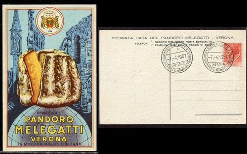 Cartolina pubblicitaria ditta - cartolina,