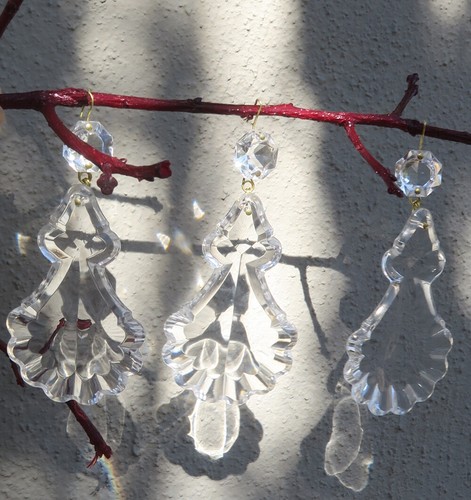 Lampadario vintage foglia - lampadario,