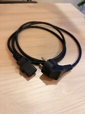 CAVO ALIMENTAZIONE PC SPINA SCHUKO PRESA VDE C13 NERO UNIVERSALE