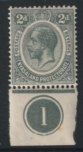 585 nyasaland 1913 kg5 - kg5, 2d
