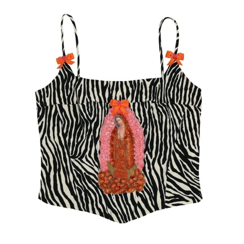 Top cami stampa - top,