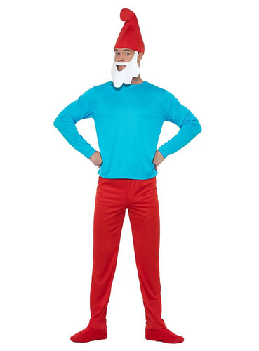 Puffi costume papà - papà, puffo