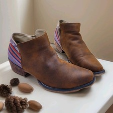 Roper Brown Sedona Ankle Boots