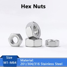 Dadi esagonali 201/304/316