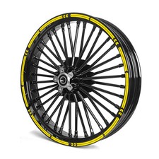 SET PROFILI CERCHI 16/18 ARROW GIALLO FOR TRIUMPH 765 STREET TRIPLE R 2009-2022