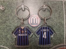 n° 1 portachiavi maglia home  Inter Javier ZANETTI Capitano -posta4