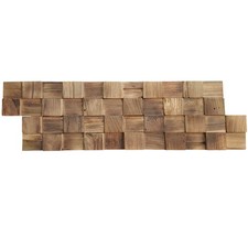 Rivestimento parete 3D legno