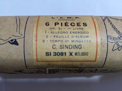 Rullo sonoro traforato - , per