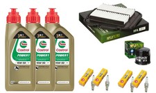 TAGLIANDO SUZUKI DL650 V-STROM 2017 2020 CASTROL 15W50 FILTRO OLIO ARIA CANDELE