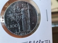 100 Lire 1975 FDC Barretta