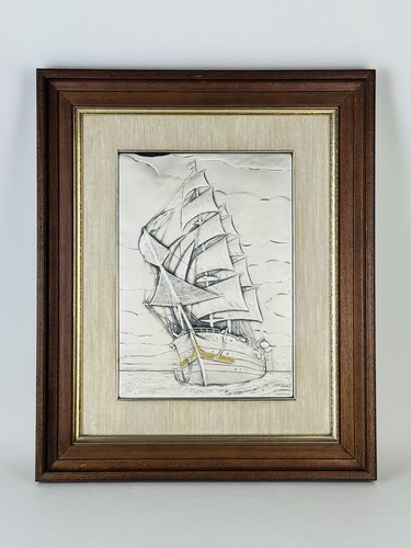 Quadro bassorilievo argento - quadro,