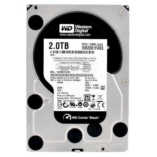 Western digital black 2tb - western,