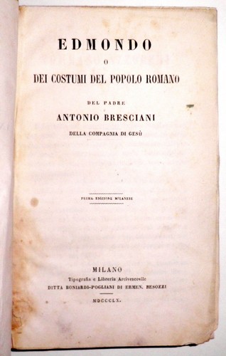 Padre antonio bresciani - antonio,