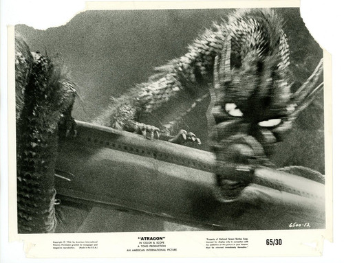 Foto vintage 8x10 atragon 1963 - foto,
