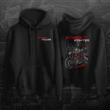 Felpa con cappuccio moto