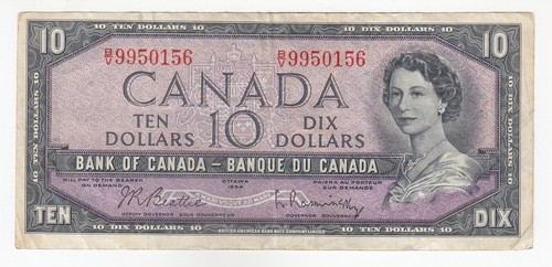 Canada dollari 1961 - canada,, dollari,