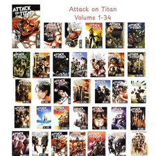ATTACK ON TITAN MANGA set