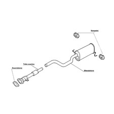 Scarico completo per fiat - per,