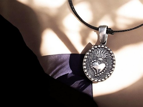 Ciondolo amen sacro cuore - amen,