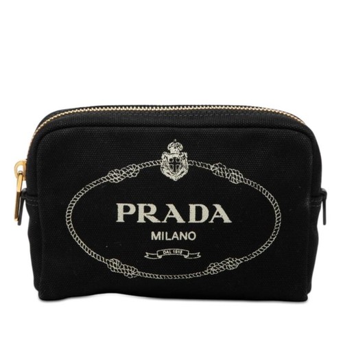 Prada canapa pouch canvas - canapa,
