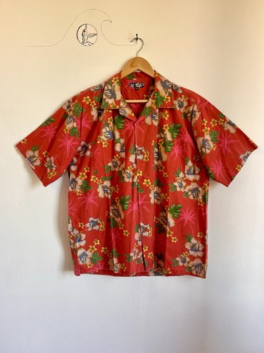 Camicia hawaiana vintage - , rosso