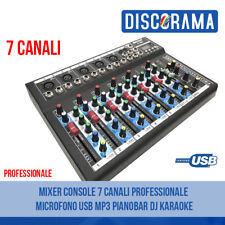 MIXER CONSOLE 7 CANALI