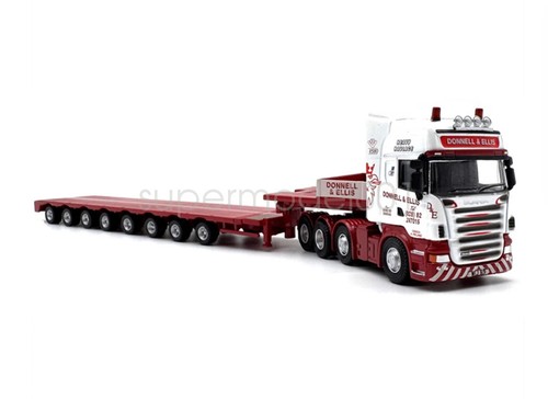 Modellino camion rimorchio