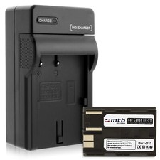 Batterie BP-511 + Caricatore per Canon EOS 5D, 10D, 20D, 20Da, 30D, 40D, 50D