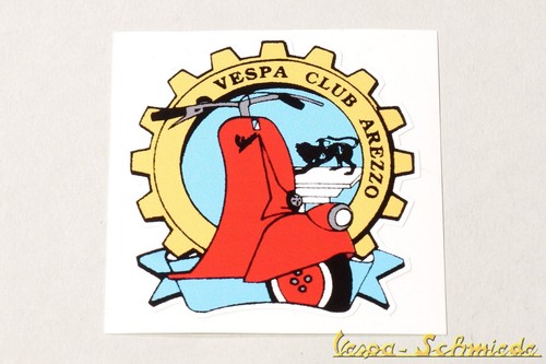 Adesivo decorativo vespa club - adesivo,