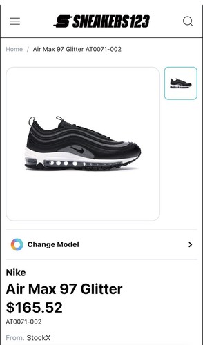 Nike air max - nike, glitter