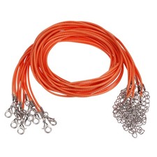 10pcs waxed loose cord - waxed,