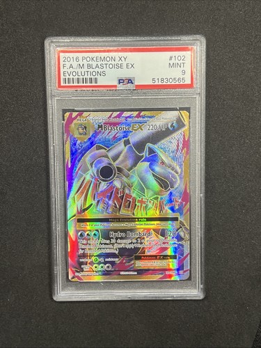 2016 pokemon blastoise - xy, m