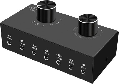 Commutatore audio vie - a,