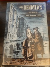 1962 The Demoniacs by John Dickson Carr, 1st Ed HC DJ VGC+ Mylar