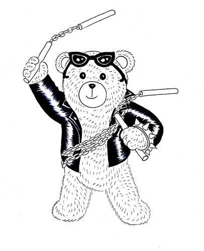 Teddy bears comic - 1, art