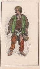 Christian Wilhelm Allers, Scugnizzo napoletano, 1890