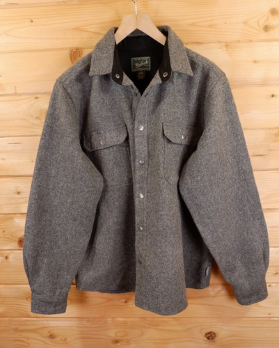 Vintage woolrich gessato lana - woolrich,