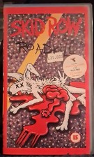 SKID ROW - ROADKILL  VHS rare 