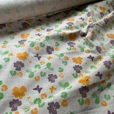 Tenda Tessuto Lino Farfalle
