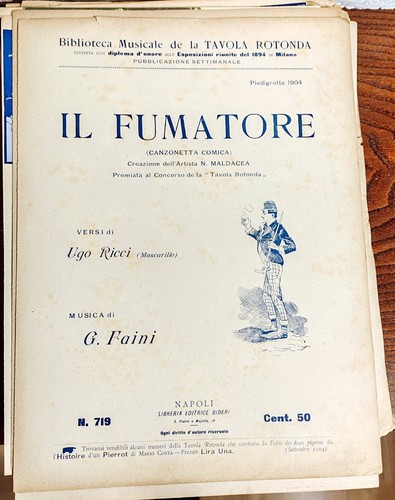 Spartito fumatore nicola - il,